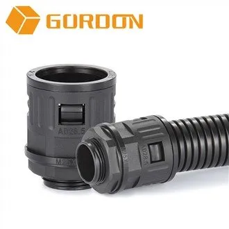 Connector voor snelle leidingmontage